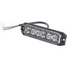 Lampa ostrzegawcza 6 LED białe
