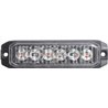 Lampa ostrzegawcza 6 LED białe
