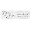 Lampa tylna zespolona 184x76mm, Cobo