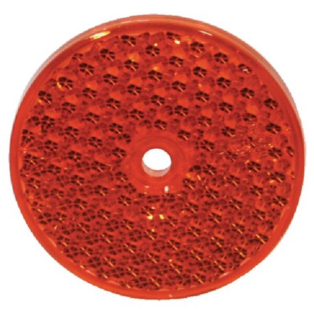 Odblask czerwony fi60mm z otworem, Jokon 1415-03000