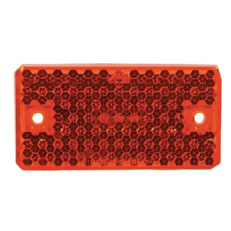 Odblask czerwony prostokątny 47x91mm Jokon 4045034029654