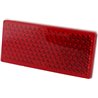 Odblask czerwony prostokątny 51x105mm przyklejany