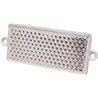 Odblask biały prostokątny 51x105mm przykręcany