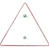 Odblask czerwony trójkątny 150/158mm Kramp 5907465120524