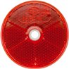 Odblask czerwony fi60mm z otworem Hella 6416386943079