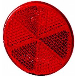 Odblask czerwony fi60mm Hella 6416386943161