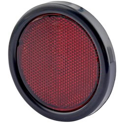 Odblask czerwony fi95mm, ze śrubą Hella 4082300196870