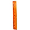Odblask pomarańczowy prostokątny 40x180mm z otworami Hella 4082300196771
