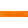 Odblask pomarańczowy prostokątny 40x180mm z otworami Hella 4082300196771