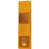 Odblask pomarańczowy prostokątny 40x180mm z otworami Hella 4082300196771