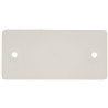 Odblask czerwony prostokątny 44x94mm z otworami Hella 4082300171600