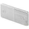 Odblask biały prostokątny 44x94mm z otworami Hella 4082300171365