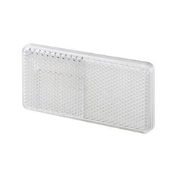 Odblask biały prostokątny 44x94mm Hella 4082300196894