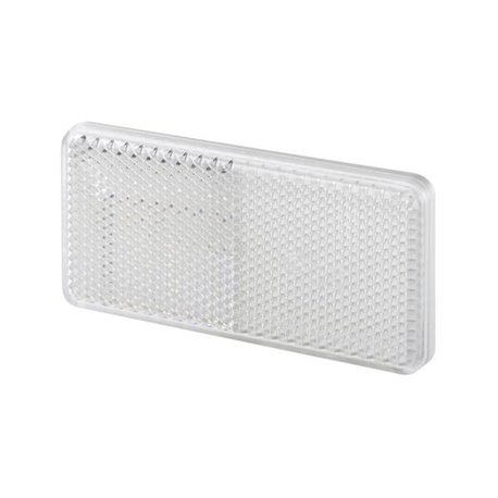 Odblask biały prostokątny 44x94mm Hella 4082300196894