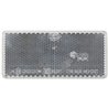 Odblask biały prostokątny 44x94mm Hella 4082300196894