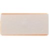Odblask pomarańczowy prostokątny 31x70mm Hella 8719607080170