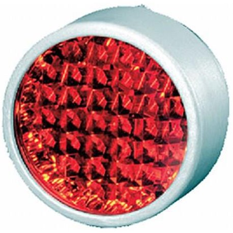 Odblask czerwony fi6066/70mm przykręcany M4x12 Hella