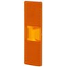 Odblask pomarańczowy prostokątny 70x130mm Hella