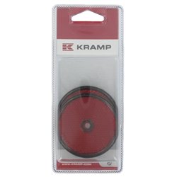 Odblask czerwony fi60mm (2 szt.) Kramp 8716106126132