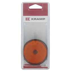 Odblask pomarańczowy fi60mm 2 szt. Kramp 8716106126149