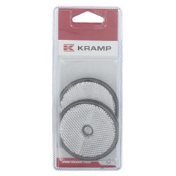 Odblask biały fi60 (2 szt.) Kramp 8716106126156