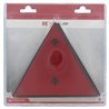 Odblask czerwony trójkątny 190/190mm Kramp 8716106125883