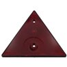 Odblask czerwony trójkątny 190/190mm Kramp 8716106125883