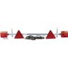 Belka z lampami 1100-1600 mm z trójkątem odblaskowym przewód 7.5 m Kramp 8716106938926