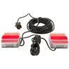 Zestaw lamp LED, tylnych na magnes 12m