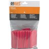 Odblask czerwony prostokątny 44x94mm z otworami Kramp 8719607096324