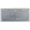 Odblask biały prostokątny 44x94mm przyklejany Kramp 8719607096317