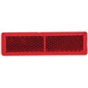 Odblask czerwony prostokątny 20x69mm przyklejany Kramp 8719607096263