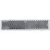 Odblask biały prostokątny 24x105mm przyklejany
