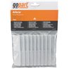 Odblask biały prostokątny 24x105mm przyklejany Kramp 8719607096225