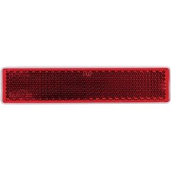 Odblask czerwony prostokątny 24x105mm przyklejany Kramp 8719607096201