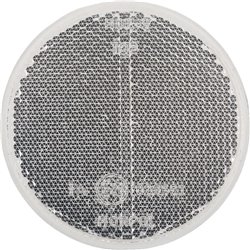 Odblask biały fi75 ze śrubą Kramp 8719607096164