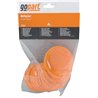 Odblask pomarańczowy fi75mm przyklejany Kramp 8719607096126