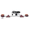 Belka z lampami 1000-1600mm z trójkątem odblaskowym 12m Kramp 8716106031054