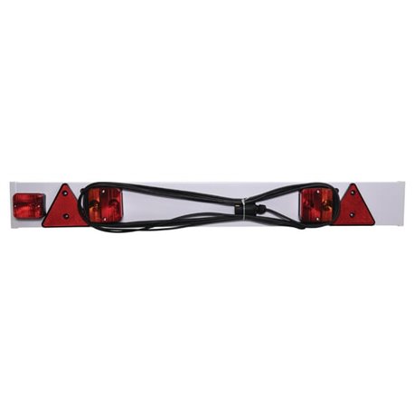 Belka z lampami 1215mm z trójkątem odblaskowym i światłem przeciwmgielnym EU 12m Kramp 8716106075584