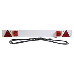 Belka z lampami 1370mm z trójkątem odblaskowym 12m Kramp 8716106061853