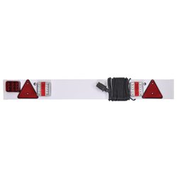 Belka z lampami 1215mm LED z trójkątem odblaskowym i światłem przeciwmgielnym EU 12m Kramp 8716106080069