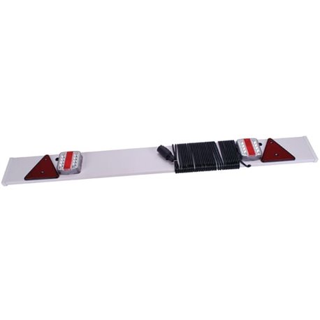 Belka z lampami 1370mm LED z trójkątem odblaskowym 12m Kramp 8716106080083