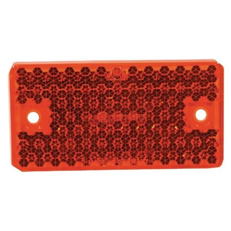 Odblask czerwony prostokątny 47x91mm Jokon 4045034029470