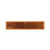 Odblask pomarańczowy prostokątny 24x105mm przyklejany