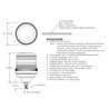 Lampa błyskowa LED przykręcana 12/24V Britax