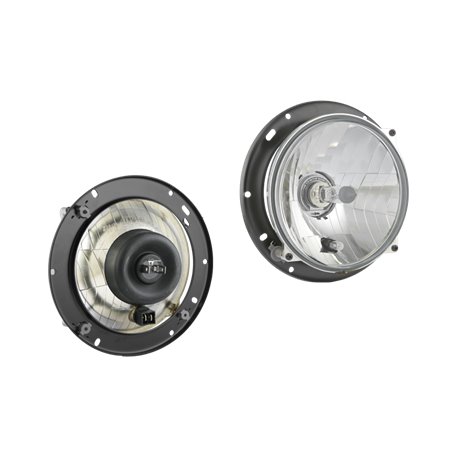 Reflektor drogowy L/P H4 fi139mm z ramką Deutz 04326366 Wesem