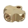 Trójnik M10x1,25 stożek x3