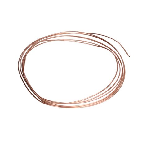 Przewód hamulcowy metalowy Przewód hamulcowy miedź, szpula, śr.4,75 mm 