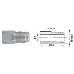 Złącze GZ przewodu hamulcowego (10 szt.) (dł.: 23mm, M10x1) 