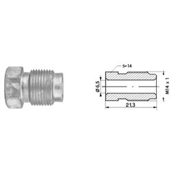 ZŁĄCZKI (średnica gwintu: 6,5mm dł.: 21,3mm, M14x1)